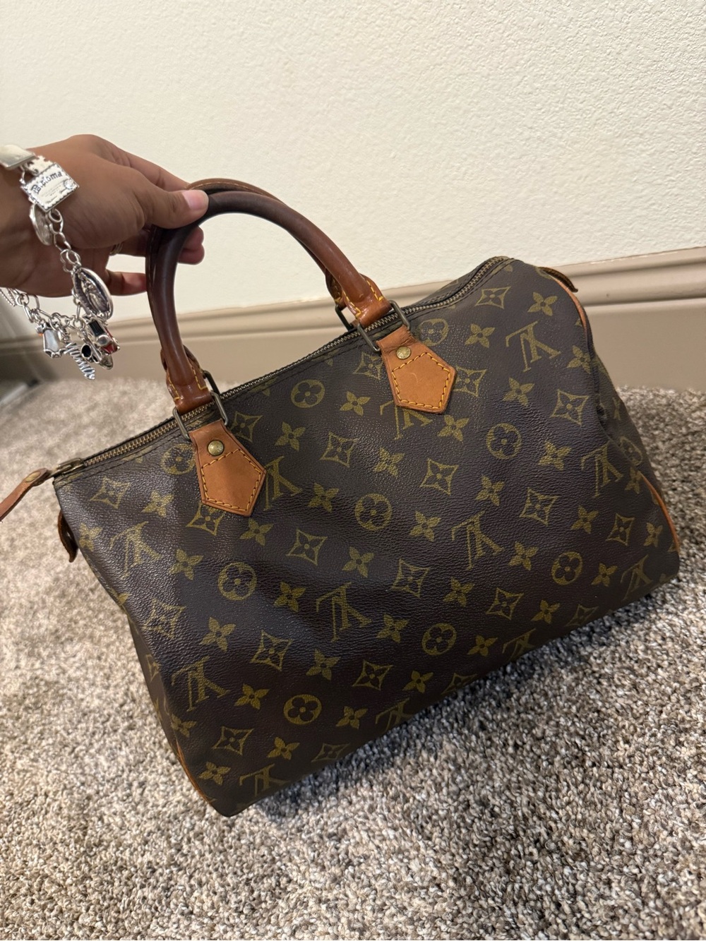 Authentic Louis Vuitton Monogram Speedy 30 1986